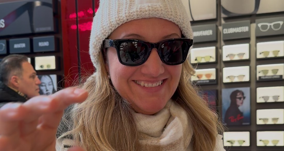 Ray-Ban Meta beim Golfen